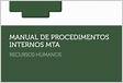 Manual Básico de Procedimentos de Remoção SERVIDO